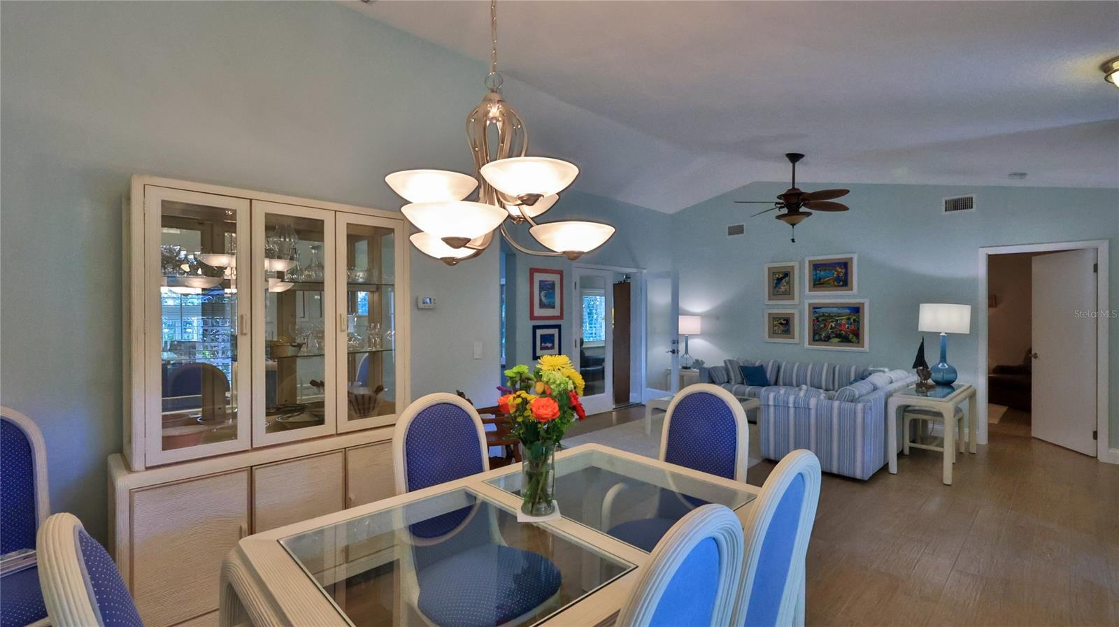 Dining Room into Living Room